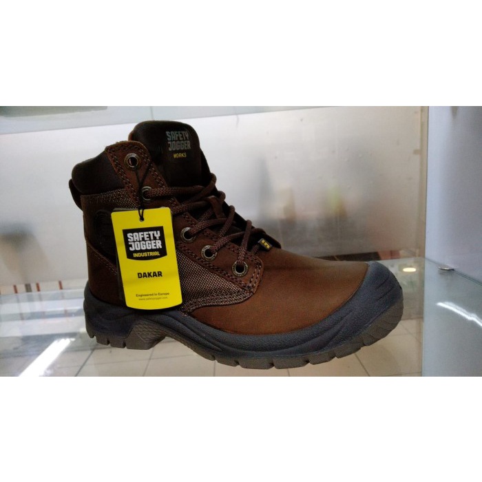 Sepatu Safety Jogger Dakar Brown S3