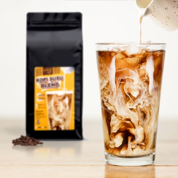 

}}}}}}] BIJI/BUBUK KOPI SUSU BLEND ARABIKA ROBUSTA EKONOMIS 1KG by INDISCHE