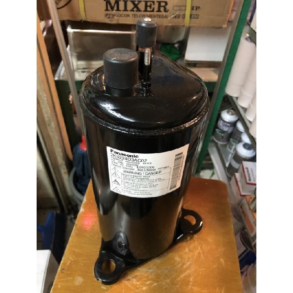 Ready oke] Kompresor AC Panasonic 1,5 pk R22 bodi besar / 2KS224