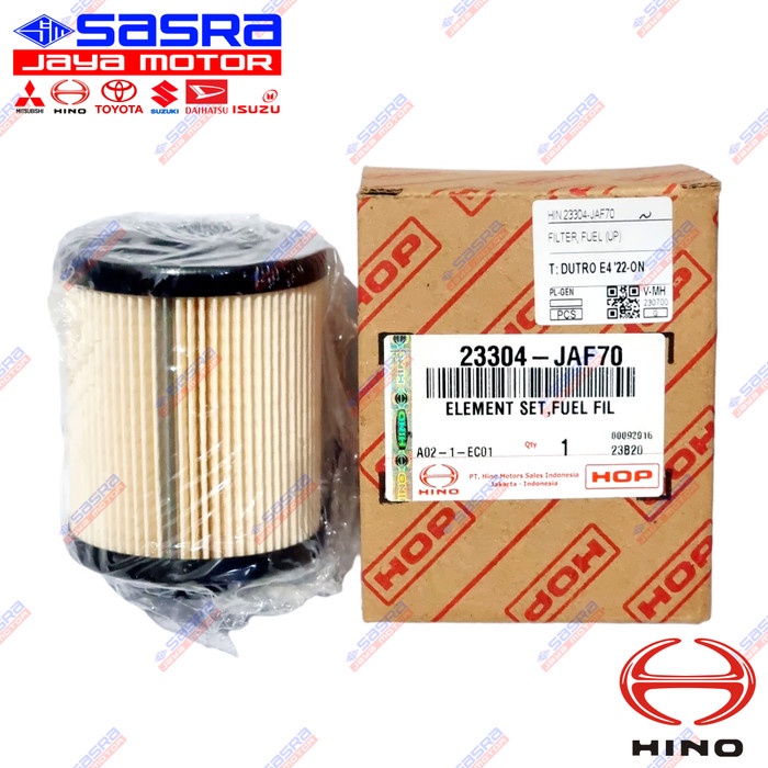 Fuel Filter Up/Solar Atas ORI DUTRO/DYNA E4 2022+ Hino Genuine Parts HIN.23304-JAF70