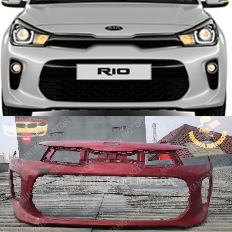 Bumper depan kia rio 2018 2019 original