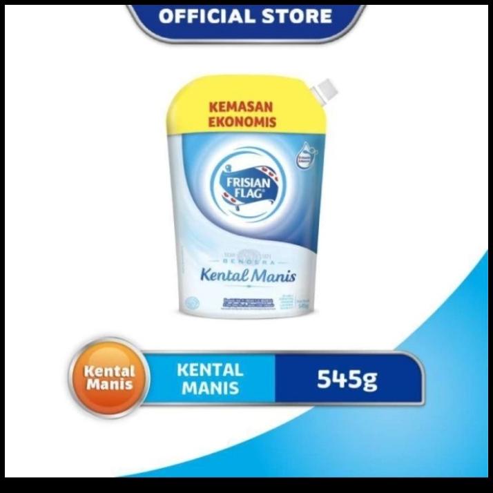 

TERMURAH SUSU BENDERA FRISIAN FLAG KENTAL MANIS POUCH 560 GR | 560GR !!!!!