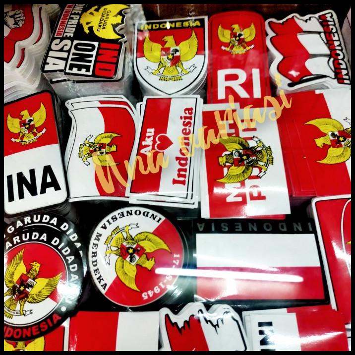 

TERMURAH SIKER BENDERA INDONESIA STIKER MOTOR BENDERA INDONESIA ISI 50 PCS !!!!
