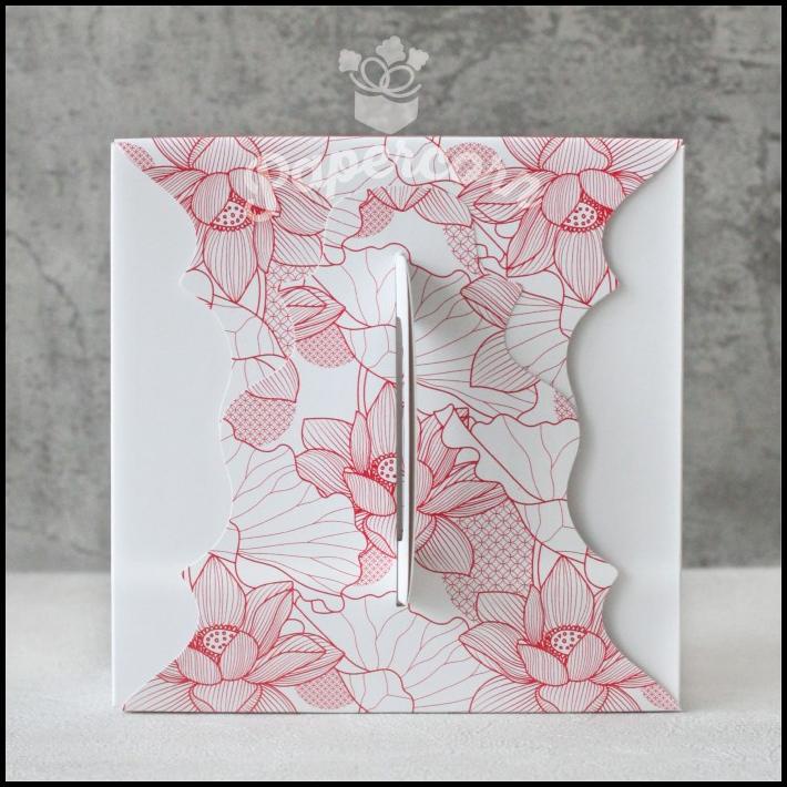 

DISKON BOX - CAKE BOX/ MULTIPURPOSE BOX / KOTAK / GABLE BOX - FLOWER TIMBUL !!!