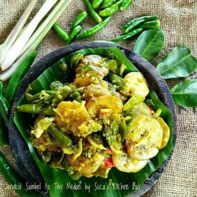 

] Jengkol Cabe Ijo Teri Medan 500gram