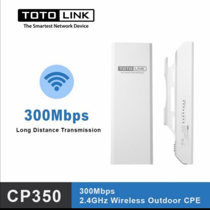 Totolink CP350 - 300Mbps 2.4GHz pengganti totolink CP300