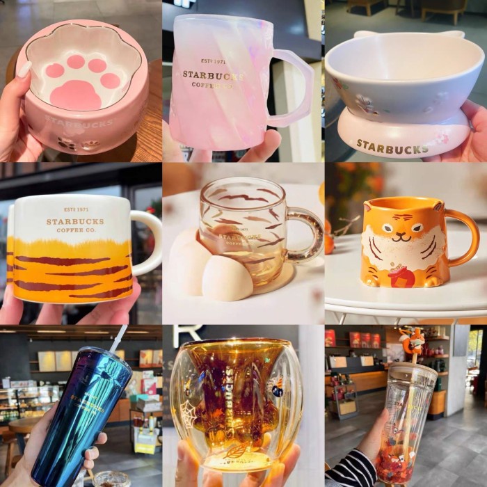 Promo Starbucks Mug Ori Limited Edition Starbucks Glass Gelas Starbucks