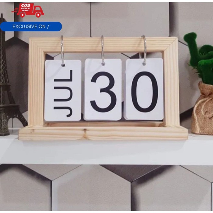 

Terlaris Kalender Meja Kayu Abadi Estetik Kalender Duduk Kayu Ring Promo Terbaru