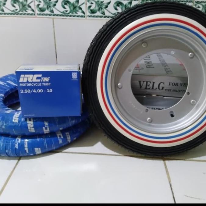 Velg Vespa Ban Banci Ring10 Mekr Irc / 1 Set