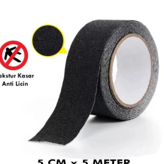 

hanya disini] Anti Slip Tape Lakban Isolasi Anti Licin Safety Walk Lantai Tangga