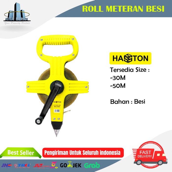 ] METERAN ROLL HASTON / MEASURING TAPE HASTON BESI