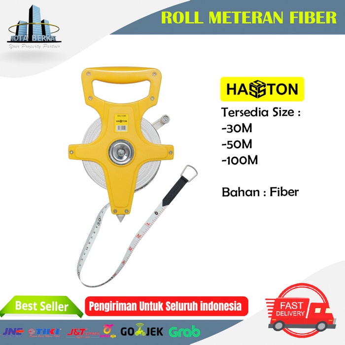 '+'+'+'+] METERAN ROLL HASTON / MEASURING TAPE HASTON FIBER