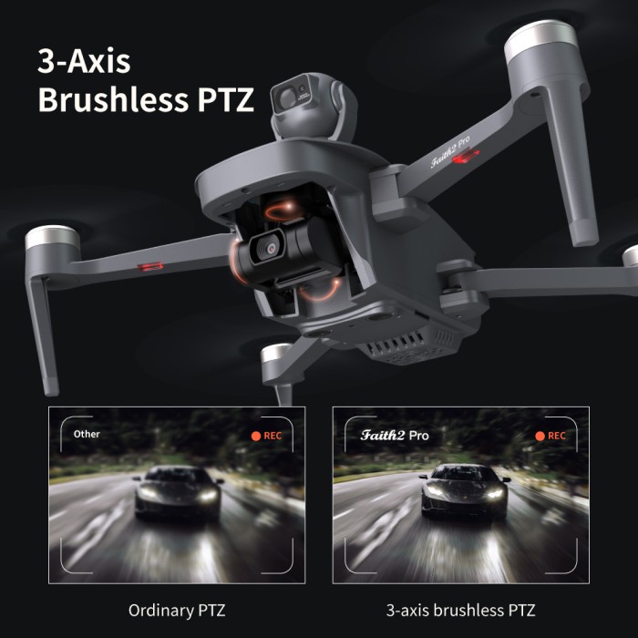 C-Fly Cfly Faith 2 Pro Gps 6Km Wifi Fpv Drone With 3-Axis Gimbal 4K