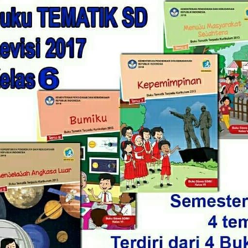 

SALE Buku Siswa Tematik Kelas 6 SD Tema 6789 Semester 2 Revisi 2018 Termurah