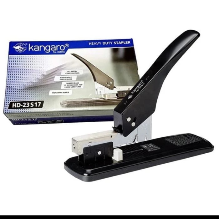 

Terbaru Stapler Jilid / Heavy Duty Stapler Kangaro Hd-23S17 Promo Terlaris