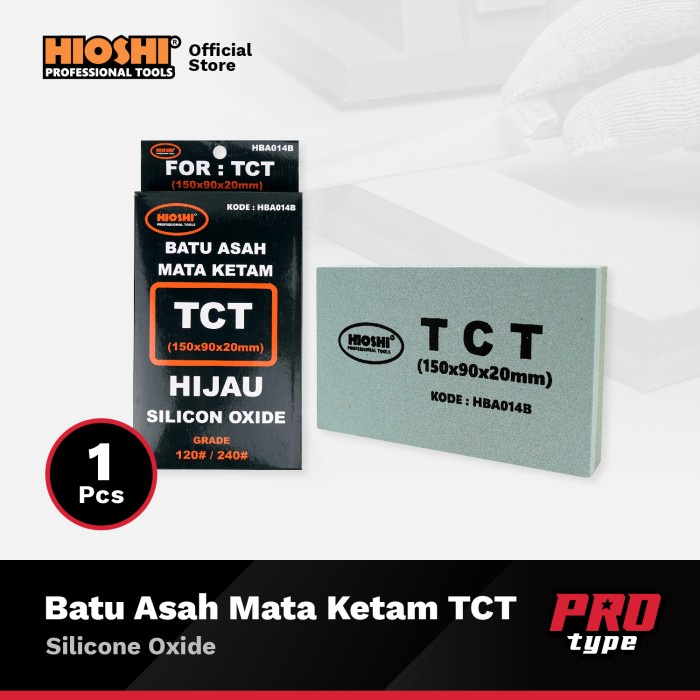 Terbaru Batu Asah Pengasah Mata Ketam Planer Bladetct (150X90X20Mm) Hioshi Pro Promo