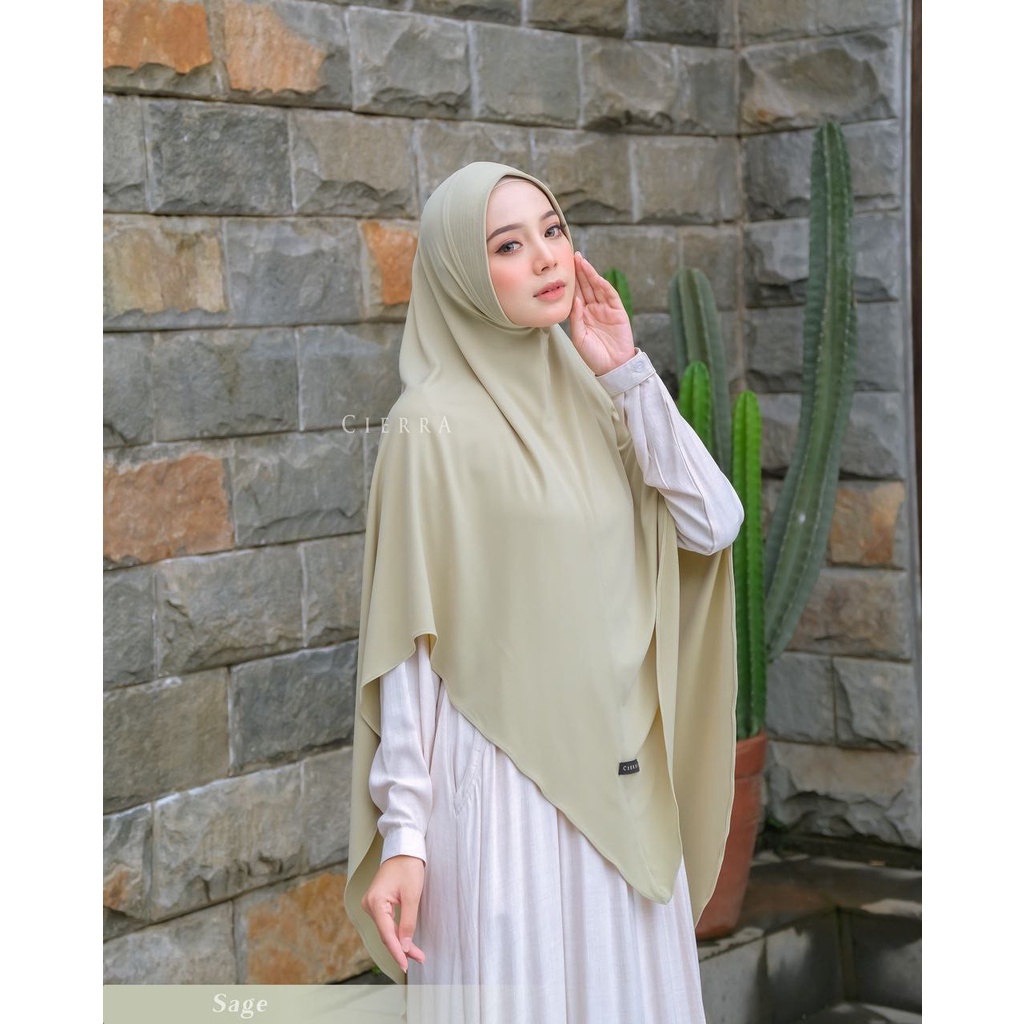 STYLISH HIJAB DAILY Hijab - Jilbab Bergo Jersey Pet Antem Mikha By Cierra (Best Seller)