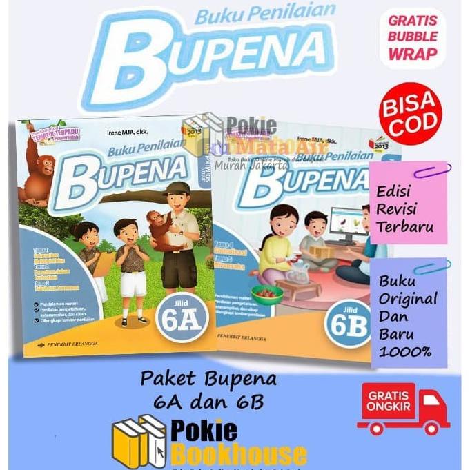 

SALE BEST SELLER PAKET BUPENA 6A & 6B UNTUK SD MI K13N - ERLANGGA Termurah