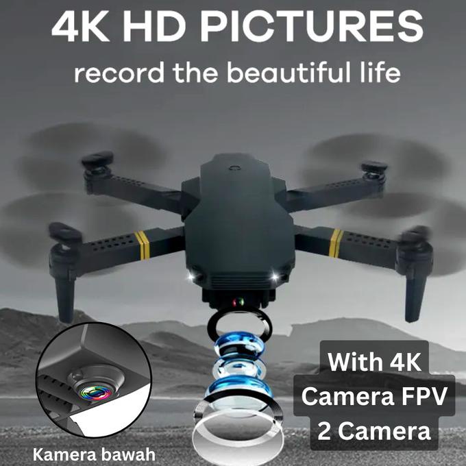 Drone Dual Camera 4K / Drone Pemula Dual Camera / Drone Wifi Fpv