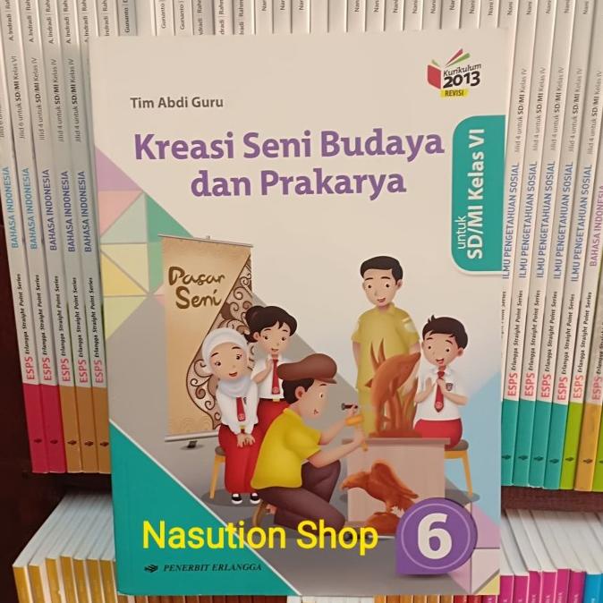 

SALE Kreasi Seni Budaya dan Prakarya Kelas 6 sd Erlangga Termurah
