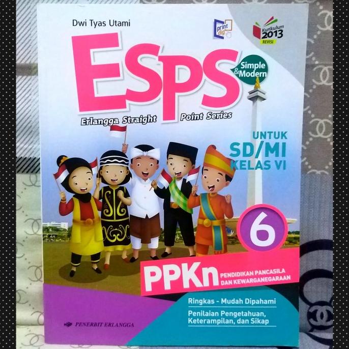 

SALE BUKU ESPS PPKN SD MI KELAS 6 KURIKULUM 2013 ERLANGGA Termurah