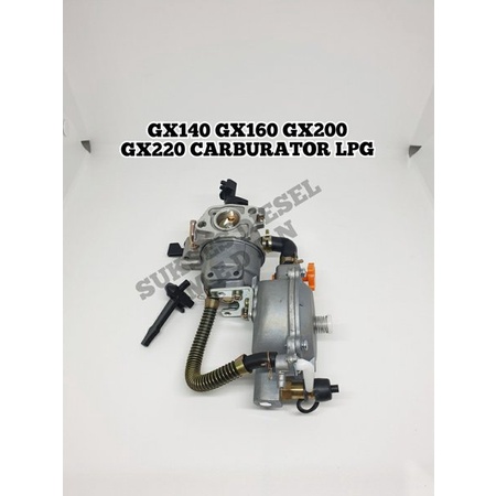 Converter Carburetor Carburator GAS LPG mesin Pompa Air Honda RRT GX-160 GX-200 GP-160 GP-200 mesin