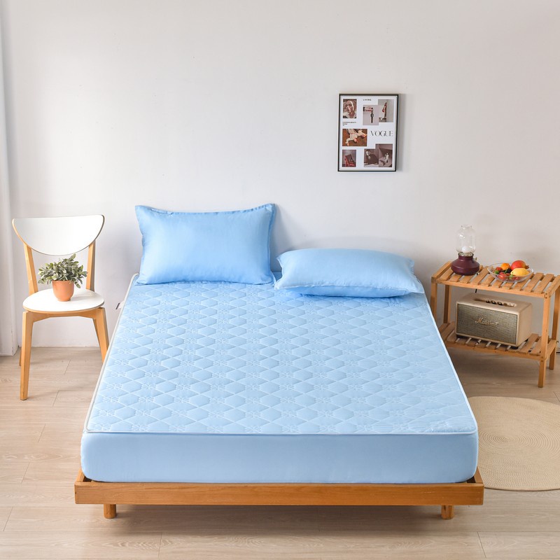 Warna Polos Sprei Anti Air/ Sprei Protector Bermotif / Sprei Anti Air Ukuran 120X200 160X200 180X200