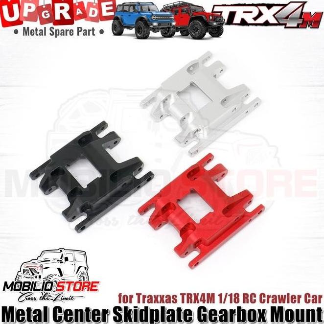 Terlaris Upgrade Part Metal Center Skidplate Gearbox Mount For Traxxas