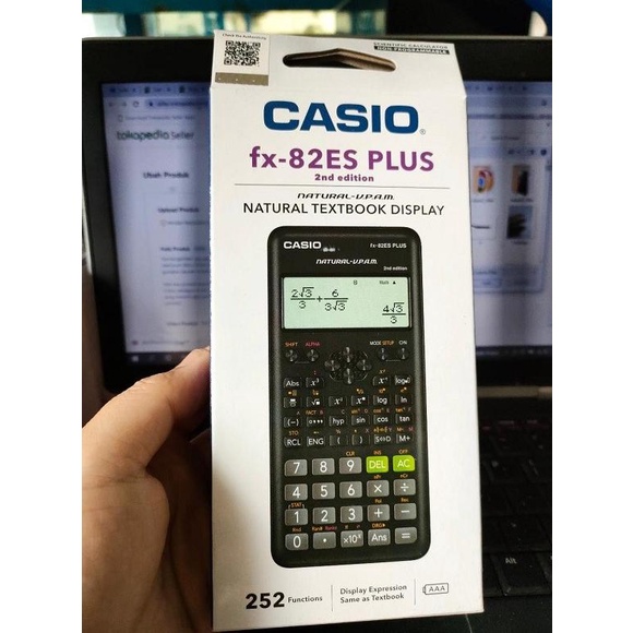 

kalkulator casio scientific fx-82es plus fx82es plus ori original asli