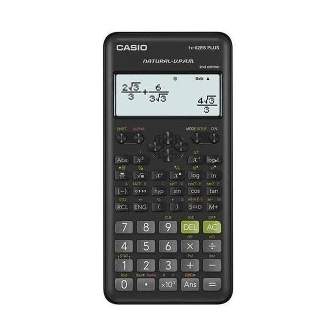 

KALKULATOR SCIENTIFIC CASIO FX 82ES PLUS 2ND EDITION