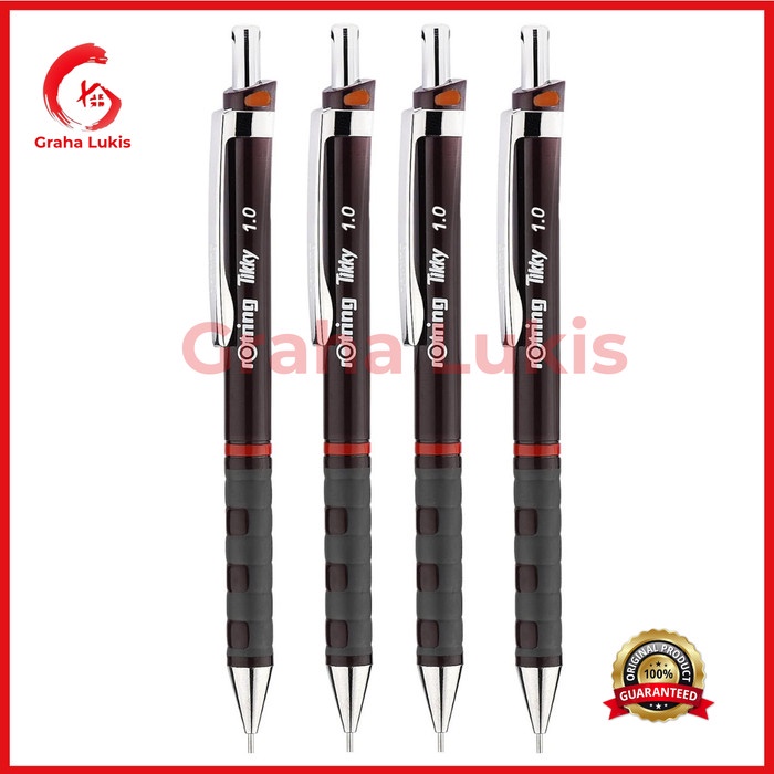

Promo Rotring Tikky Mechanical Pencil 1.0 Mm - Burgundy