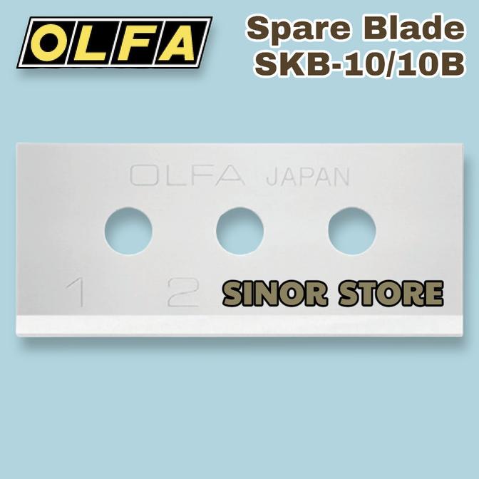 

roc Olfa Cutter REFILL SKB-10/10B Spare Blade 10 pcs Per Pack