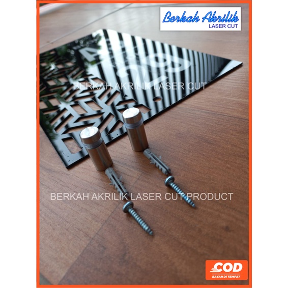 

Papan Nomor Rumah Akrilik Type Aesthetic Nimalis Ern Laser Cutting + Free Stainless