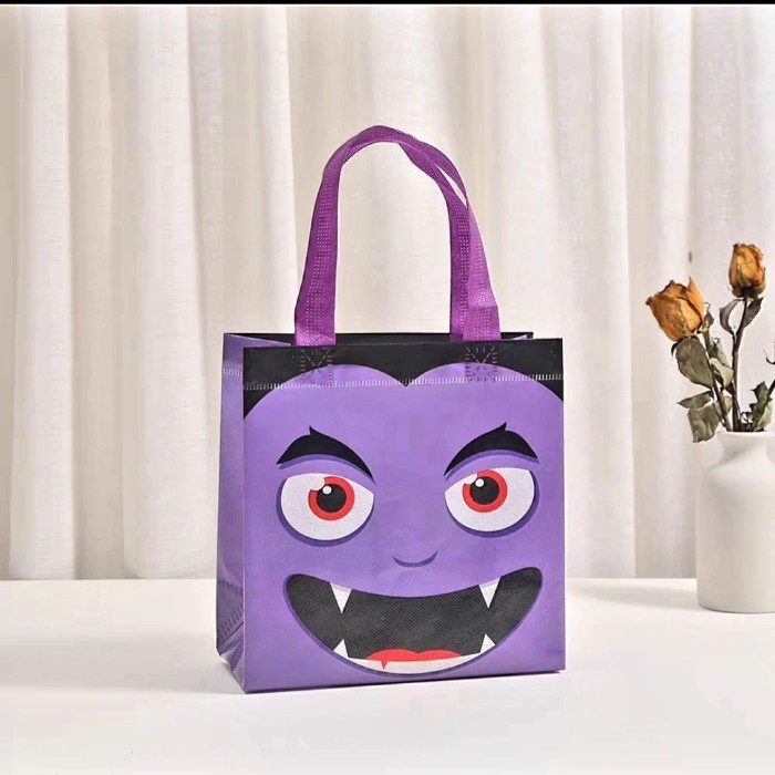 

.........] GROSIR Tas PVC Souvenir Halloween Trick Or Treat Shopping Goodie Bag