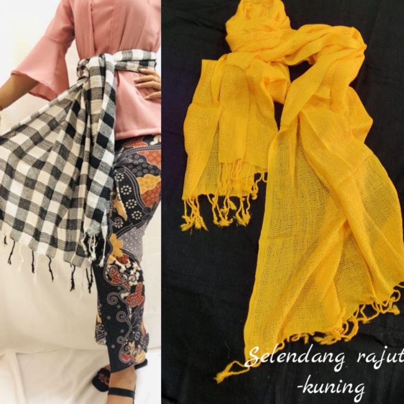 Diskon Selempod Selendang Rajutan Senteng Bali Cowok Cewek Cod