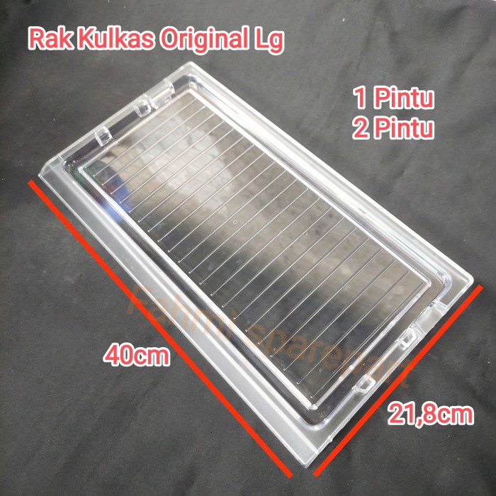 Terbaru Rak Kulkas Lg 1 Pintu/ 2 Pintu Orignal -/+ 40 X 21,8 Cm Promo Terlaris