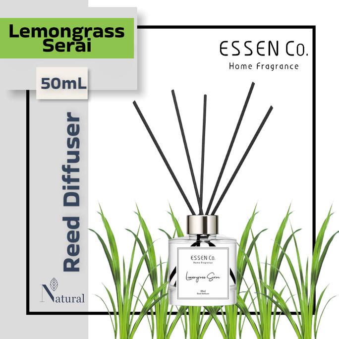 Reed Diffuser Lemongrass Aromatherapy Pengharum Ruangan Aromaterapi