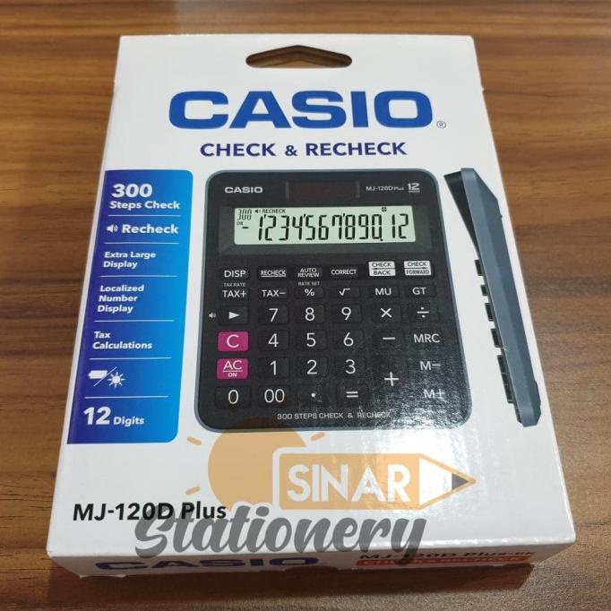 

Kalkulator casio mj 120d plus