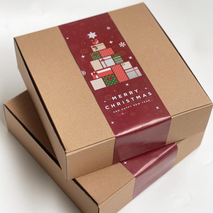 

Paper Belt Natal / Paperbelt Christmas Box Hampers Natal - Isi 10 Pcs Terbaik