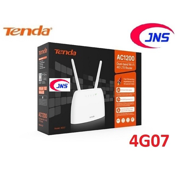 Tenda 4G07 Router AC1200 Modem Wifi 4G LTE Dual Band