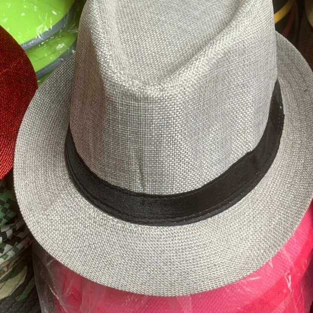 TOPI FEDORA/TOPI VEDORA PRIA/TOPI FEDORA LAKI LAKI/FEDORA HAT