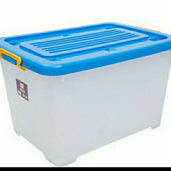 ✅Original Box 130 Liter/ Container Box 130 Liter/ Box Kontainer 130 Liter Roda Berkualitas