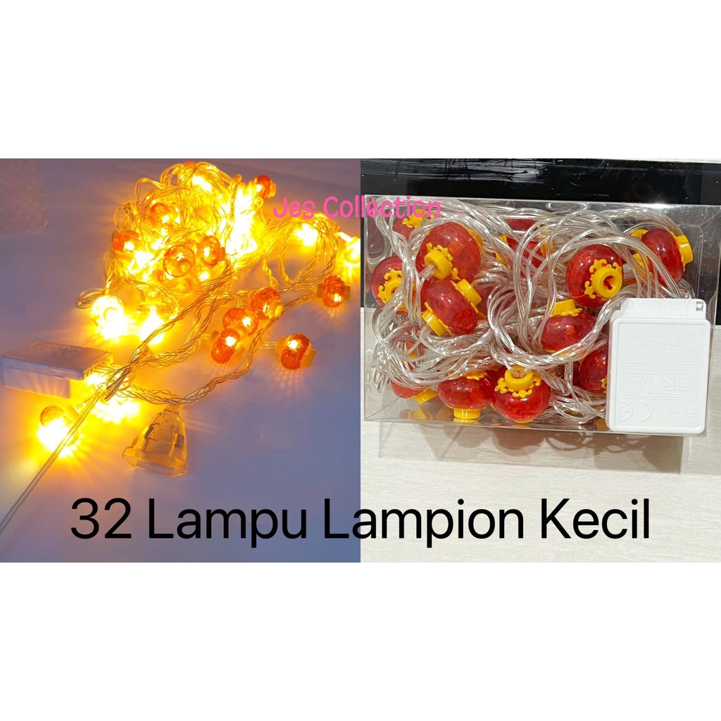 Lampu Hias Imlek Banyak Varian Lampu Hias Imlek Tulisan Fuk Lampu Tirai Imlek Led