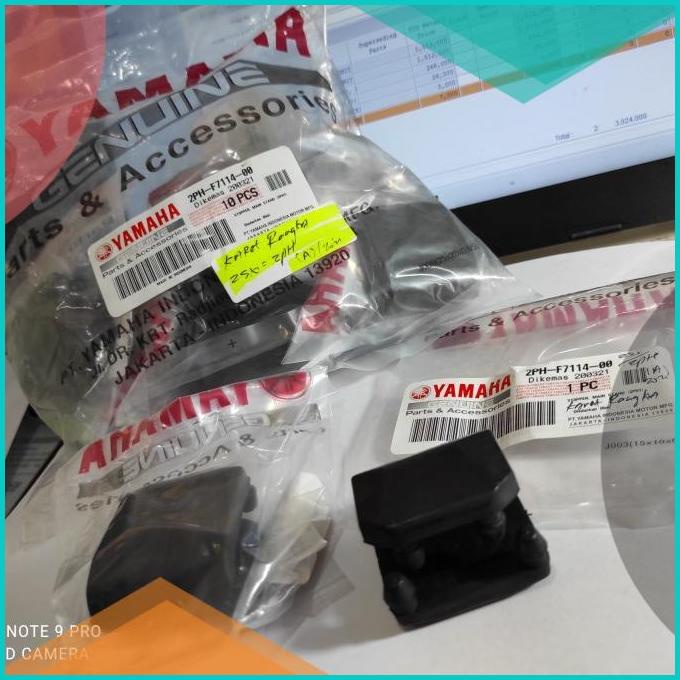 KARET RANGKA MIO125, SOULGT125,XRIDE125, FINO125 YAMAHA 2PH-F7114-00