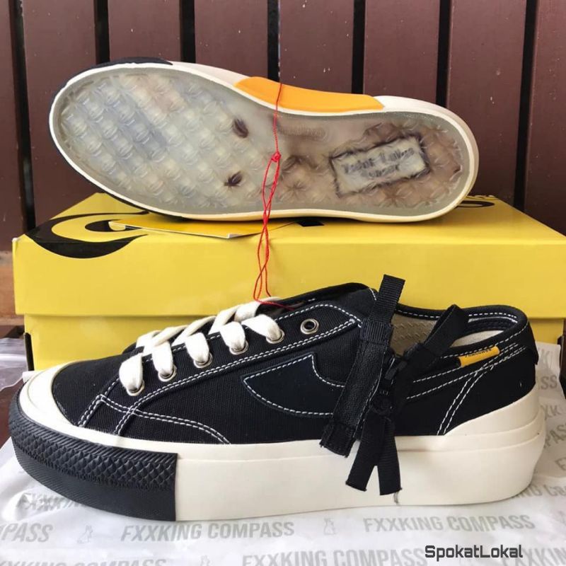 Sepatu Compass Fxxking Rabbits Fr2 V1 Proto Low Size 40, 41, 42 Original BNIB Fullset