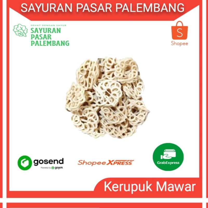 

Kerupuk Mawar Mentah - Sayuran Pasar Palembang