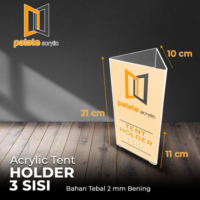 

rin MENU DISPLAY / AKRILIK / ACRYLIC TABLETOP STAND 3 SISI 1/3 A4