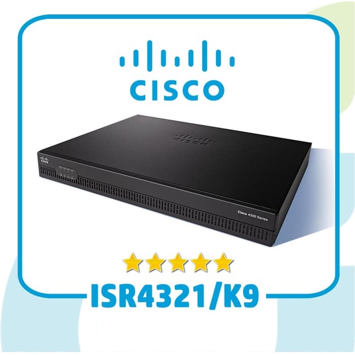 CISCO ROUTER 4321 ISR - CISCO 4321/K9