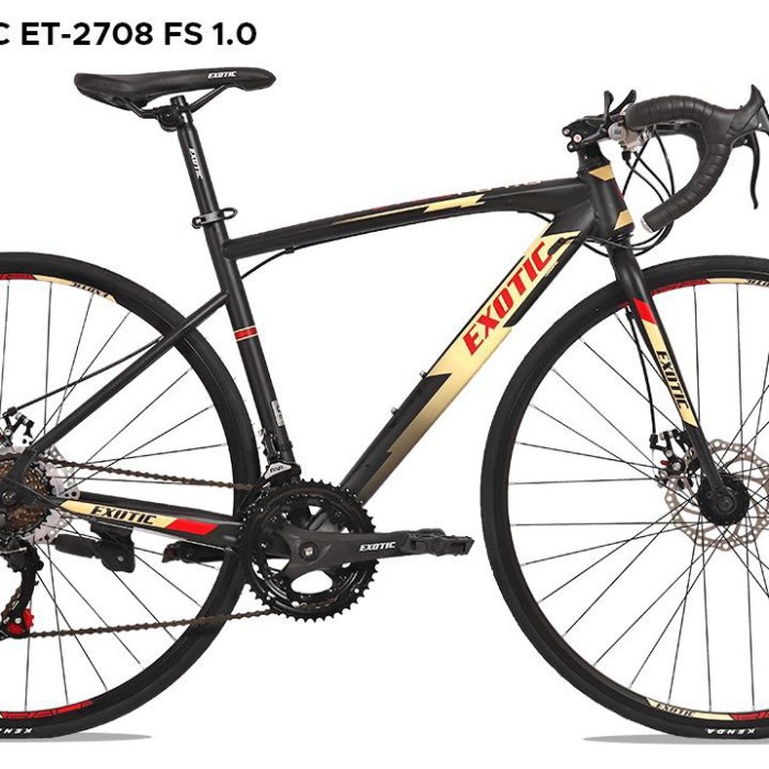 sepeda rood bike 700c exotic 2708 fs10 fikafika8187
