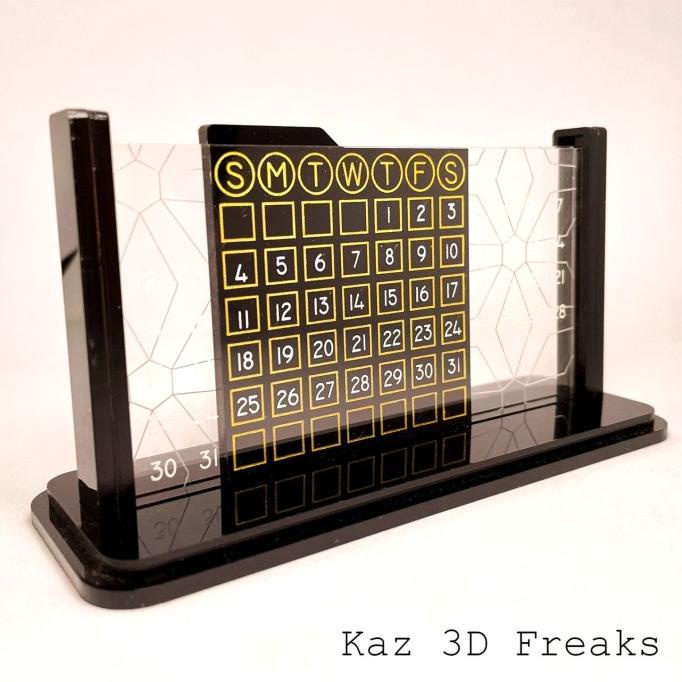 

Kualitas terbaik] Universal Perpetual Calendar Kalender Tanggalan Dekorasi Souvenir -K3D